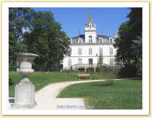 Chteau du Plantier  Saint Martin La Plaine